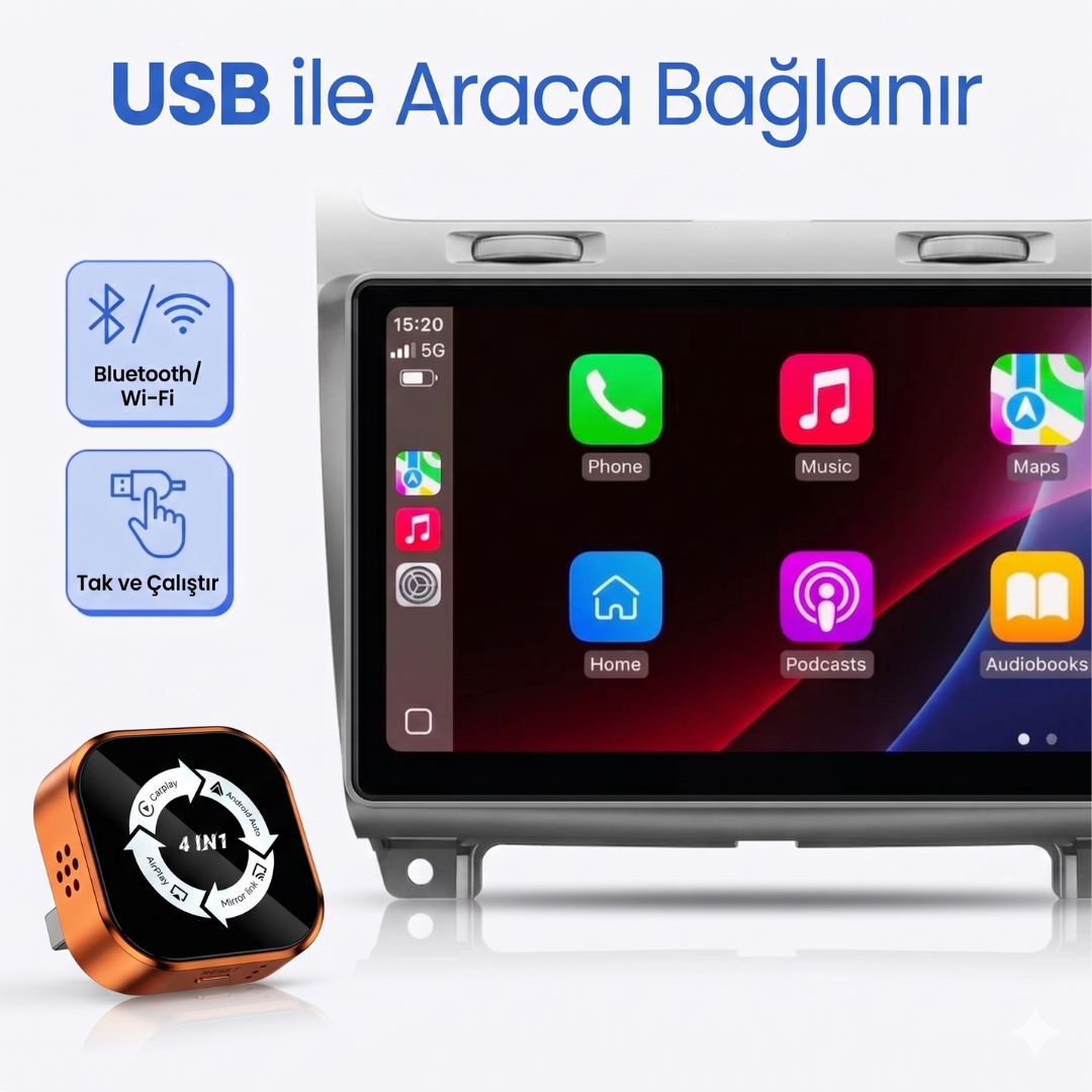 CarPlay 4 IN 1