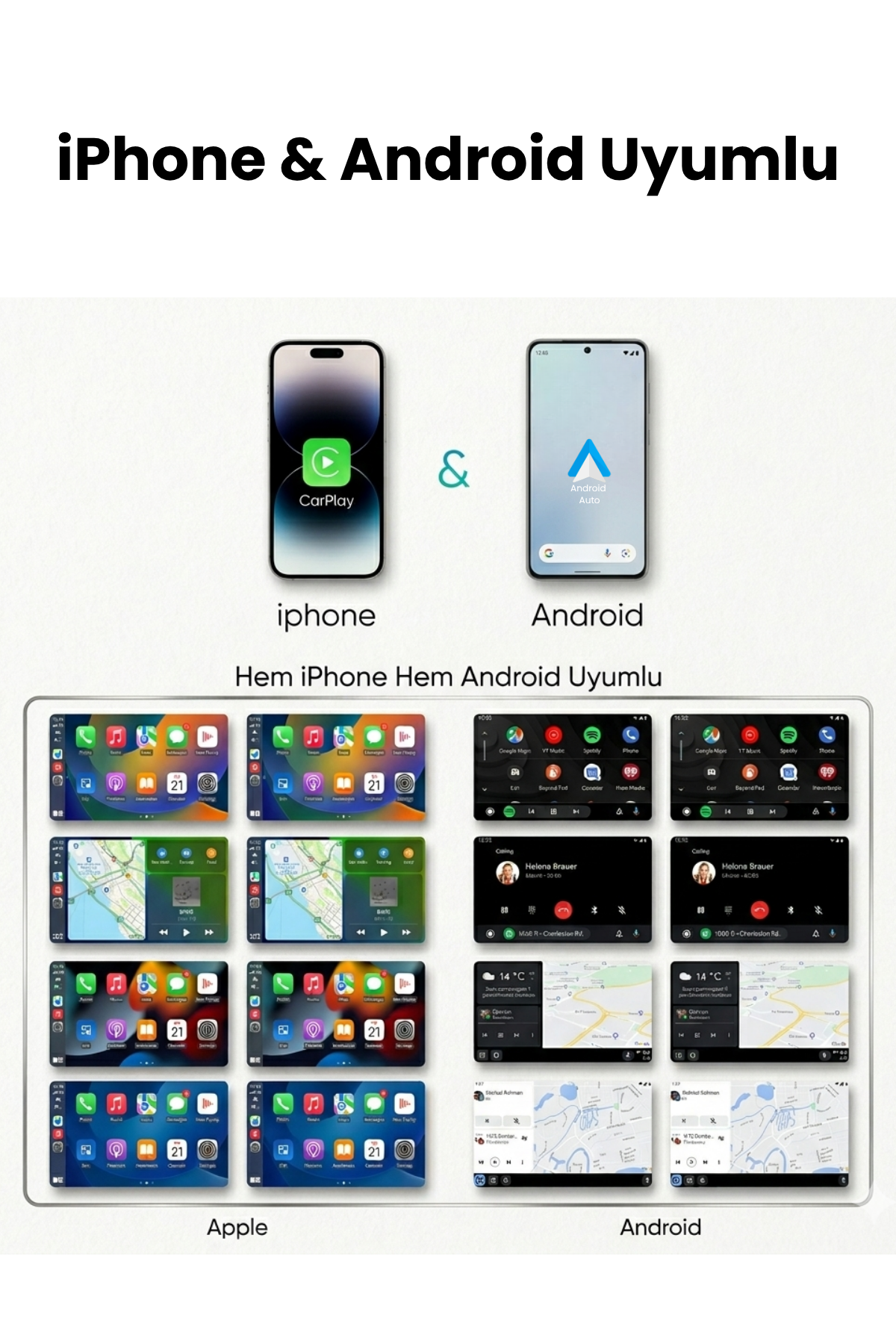 Solvis 2’si 1 Arada CarPlay